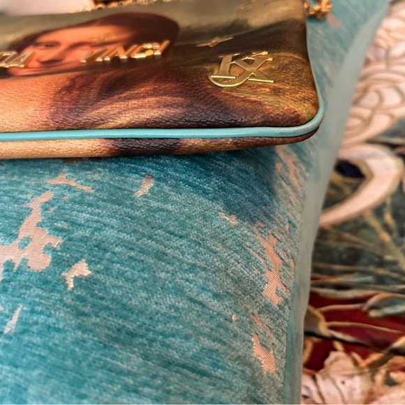 Louis Vuitton Jeff Koons Mona Lisa Da Vinci Pochette Clutch - Picture 7 of 10